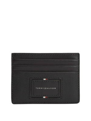 TOMMY HILFIGER 1USCITA Portafoglio Tommy Hilfiger Th Foundation Cc Holder - Nero