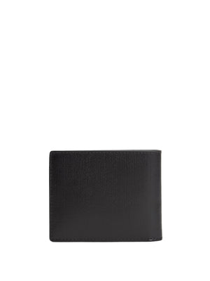 TOMMY HILFIGER 1USCITA Portafoglio Tommy Hilfiger Bifold In Pelle - Black