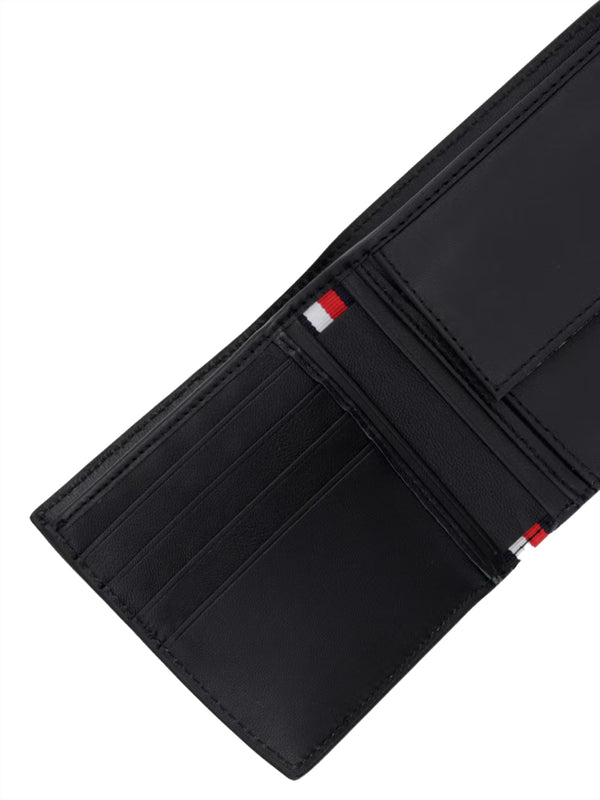 TOMMY HILFIGER 1USCITA Portafoglio Tommy Hilfiger Th Foundation Coin - Nero