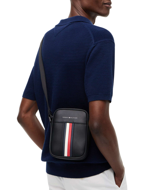TOMMY HILFIGER 1USCITA Borsa A Tracolla Tommy Hilfiger Th Metro Mini Reporter - Nero