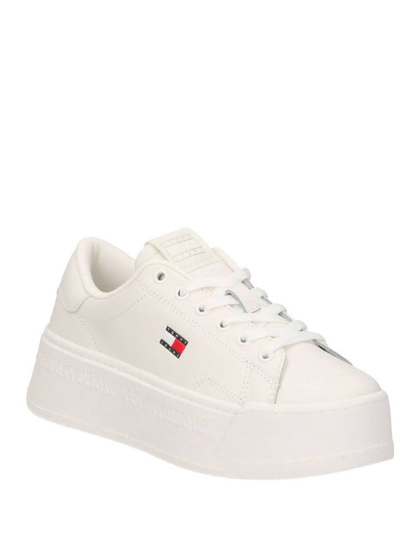 TOMMY HILFIGER 1USCITA Sneakers Tommy Hilfiger Platform Logo - Crema