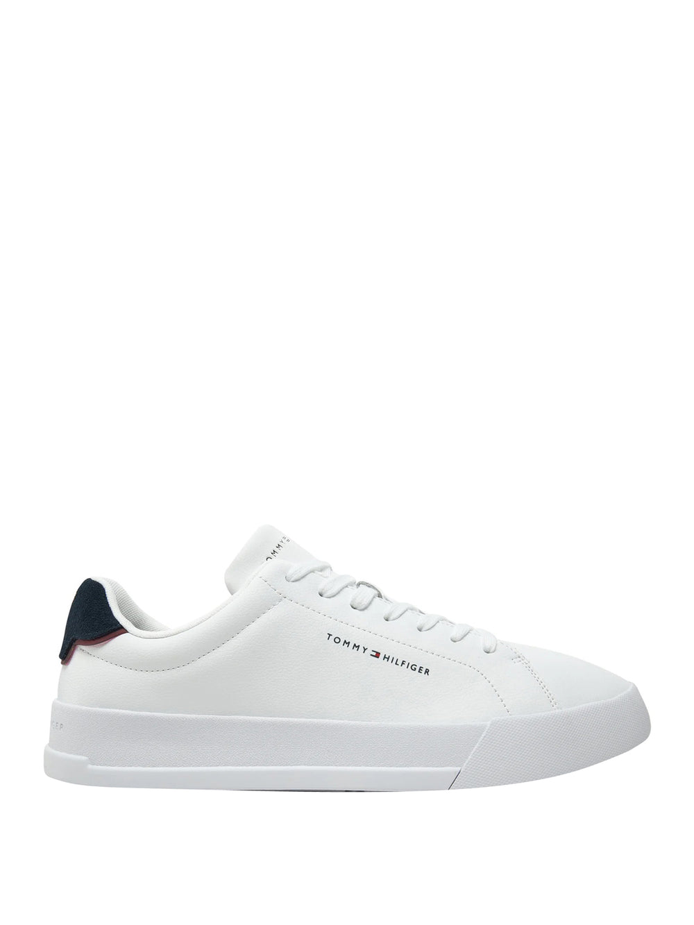 Tommy Hilfiger Sneakers Tommy Hilfiger Sportive In Pelle Con Logo - Bianco