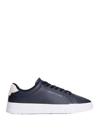 TOMMY HILFIGER 1USCITA Sneakers Th Court Lth Detail Uomo - Multicolore