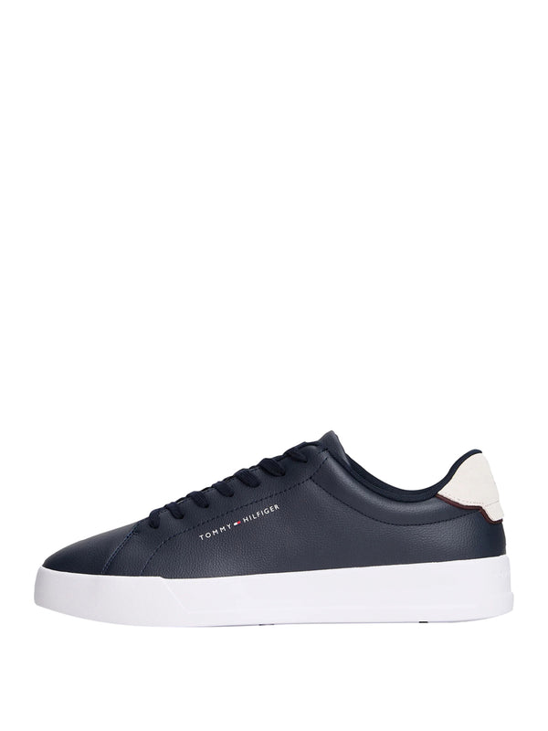 TOMMY HILFIGER 1USCITA Sneakers Th Court Lth Detail Uomo - Multicolore
