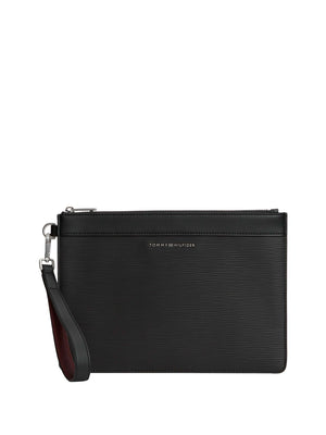 TOMMY HILFIGER 2USCITA Borsa Pochette Uomo - Nero