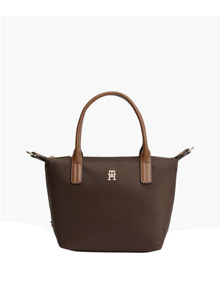 TOMMY HILFIGER 2USCITA Borsa a Mano Donna - Marrone