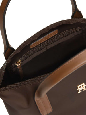 TOMMY HILFIGER 2USCITA Borsa a Mano Donna - Marrone