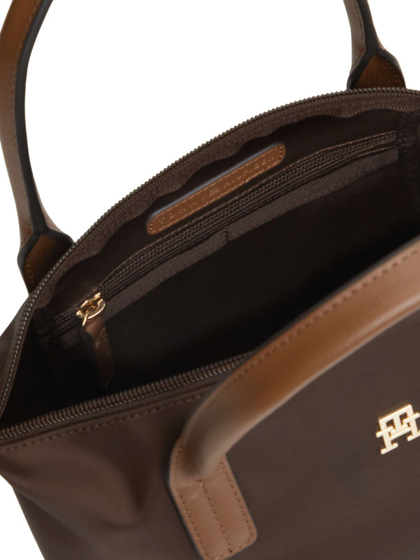 TOMMY HILFIGER 2USCITA Borsa a Mano Donna - Marrone
