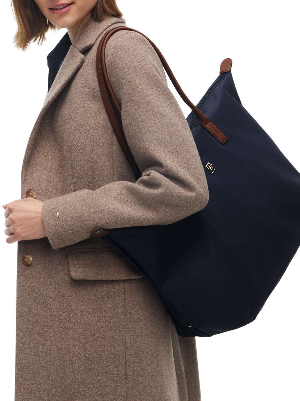 TOMMY HILFIGER 2USCITA Borsa a Mano Donna - Blu