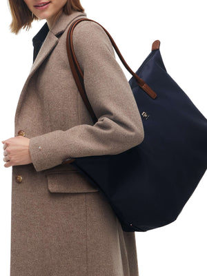 TOMMY HILFIGER 2USCITA Borsa a Mano Donna - Blu