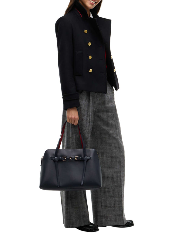 TOMMY HILFIGER 2USCITA Borsa a Mano Donna - Blu