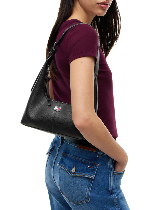 TOMMY HILFIGER 2USCITA Borsa a Tracolla Donna - Nero