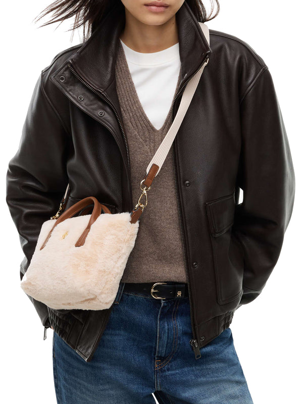 TOMMY HILFIGER 2USCITA Borsa a Mano Donna - Beige