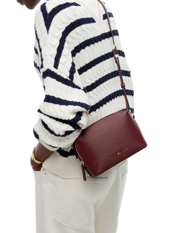 TOMMY HILFIGER 2USCITA Borsa a Tracolla Donna - Rosso