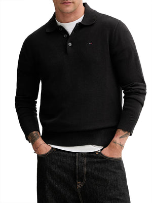 TOMMY JEANS 1USCITA Maglione Tommy Jeans In Tinta Unita Nero