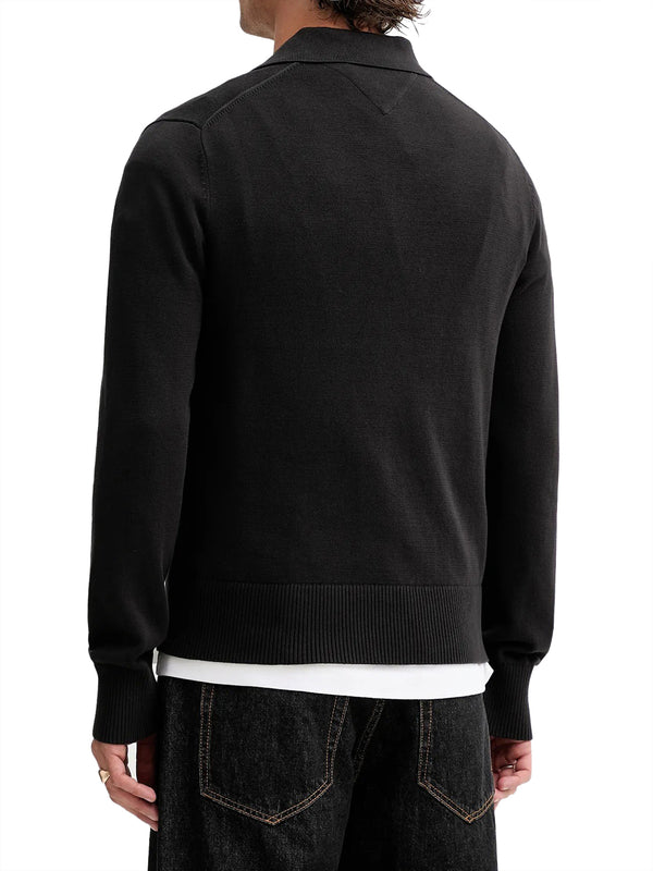 TOMMY JEANS 1USCITA Maglione Tommy Jeans In Tinta Unita Nero