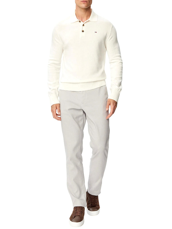 TOMMY JEANS 1USCITA Maglione Tommy Jeans In Tinta Unita Bianco