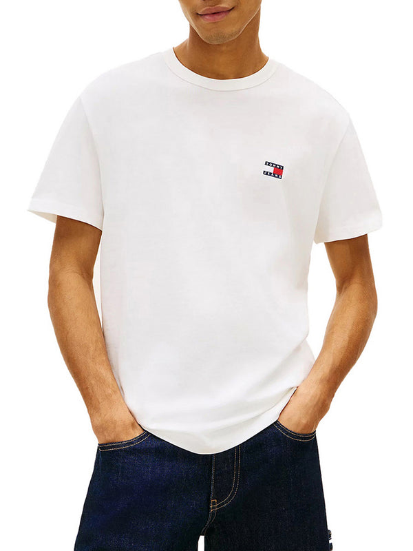 TOMMY JEANS 1USCITA T-shirt Tommy Hilfiger Badge In Jersey - Blu