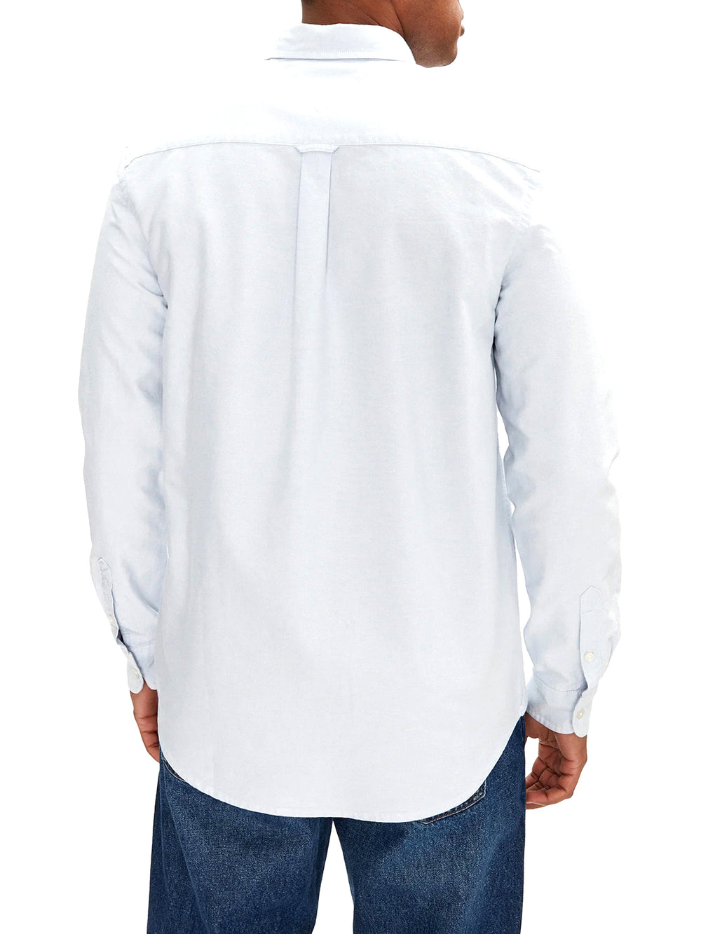 TOMMY JEANS 1USCITA Camicia Tommy Hilfiger Tinta Unita Celeste