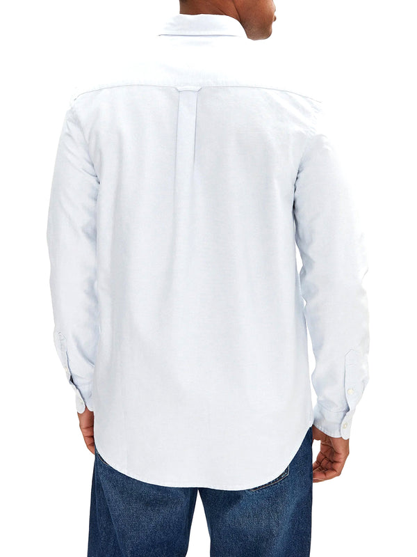 TOMMY JEANS 1USCITA Camicia Tommy Hilfiger Tinta Unita Celeste
