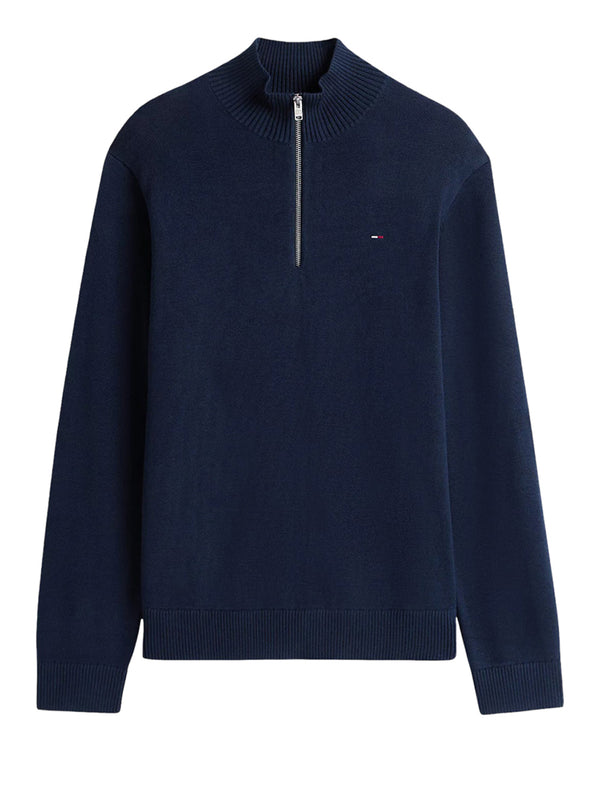 TOMMY JEANS 1USCITA Maglia Tommy Hilfiger Logo Navy