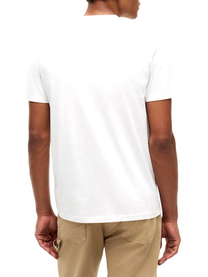 TOMMY JEANS 1USCITA T-Shirt Tommy Jeans Logo Frontale Bianco