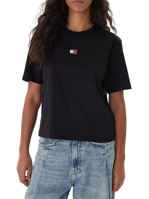 TOMMY JEANS 1USCITA T-Shirt Tommy Hilfiger Boxy Fit - Nero