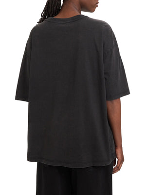 TOMMY JEANS 1USCITA T-Shirt Tommy Jeans Logo Frontale Nero