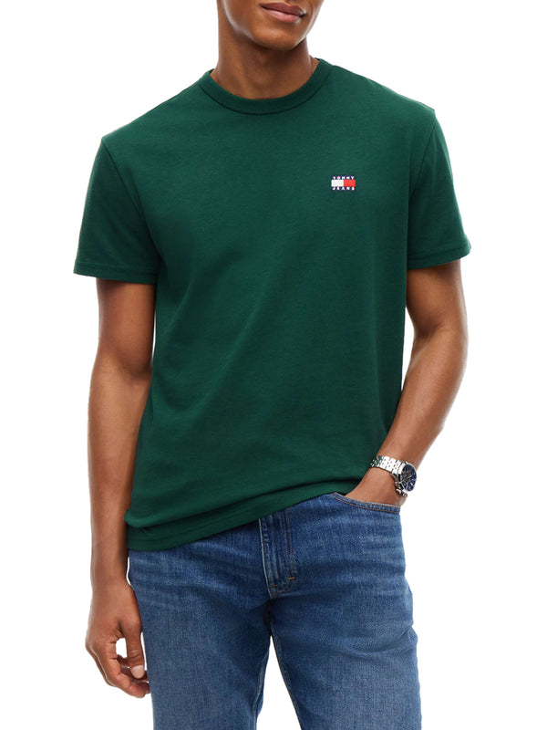 TOMMY JEANS 2USCITA T-Shirt Tommy Jeans In Tinta Unita Verde