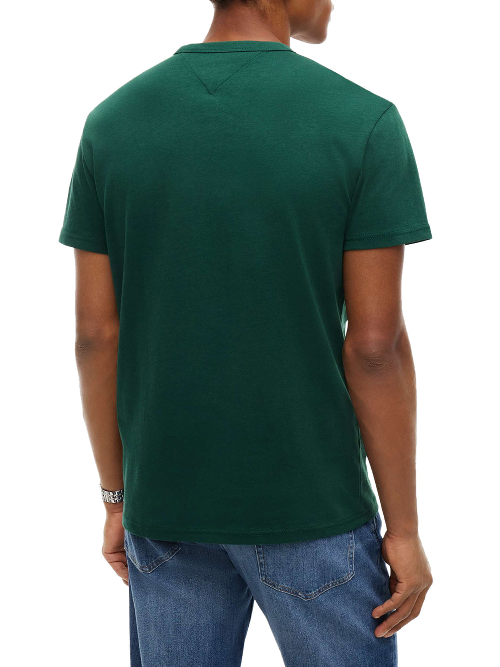 TOMMY JEANS 2USCITA T-Shirt Tommy Jeans In Tinta Unita Verde