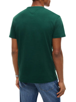 TOMMY JEANS 2USCITA T-Shirt Tommy Jeans In Tinta Unita Verde