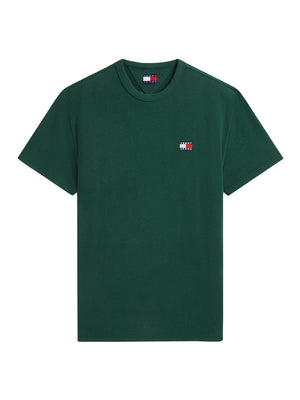 TOMMY JEANS 2USCITA T-Shirt Tommy Jeans In Tinta Unita Verde