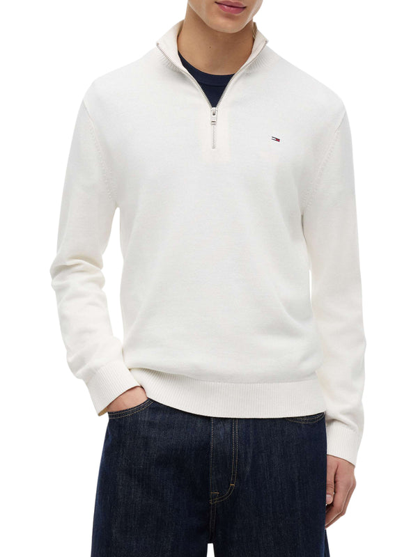 TOMMY JEANS 2USCITA Maglia Tommy Jeans In Tinta Unita - Bianco