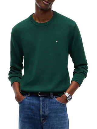 TOMMY JEANS 2USCITA Maglia Tommy Jeans In Tinta Unita - Verde