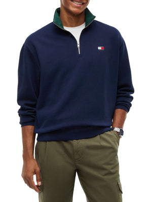 TOMMY JEANS 2USCITA Felpa Tommy Jeans Logo Iconico - Blu