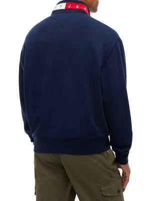 TOMMY JEANS 2USCITA Felpa Tommy Jeans Logo Iconico - Blu