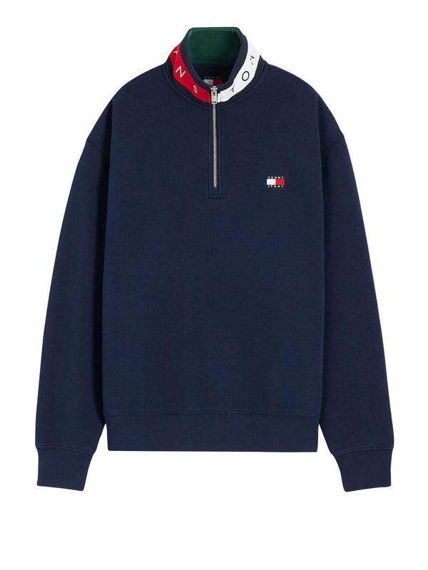 TOMMY JEANS 2USCITA Felpa Tommy Jeans Logo Iconico - Blu