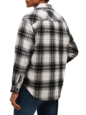 TOMMY JEANS 2USCITA Camicia Over Tommy Jeans DM0DM23616 - Nero Bianco