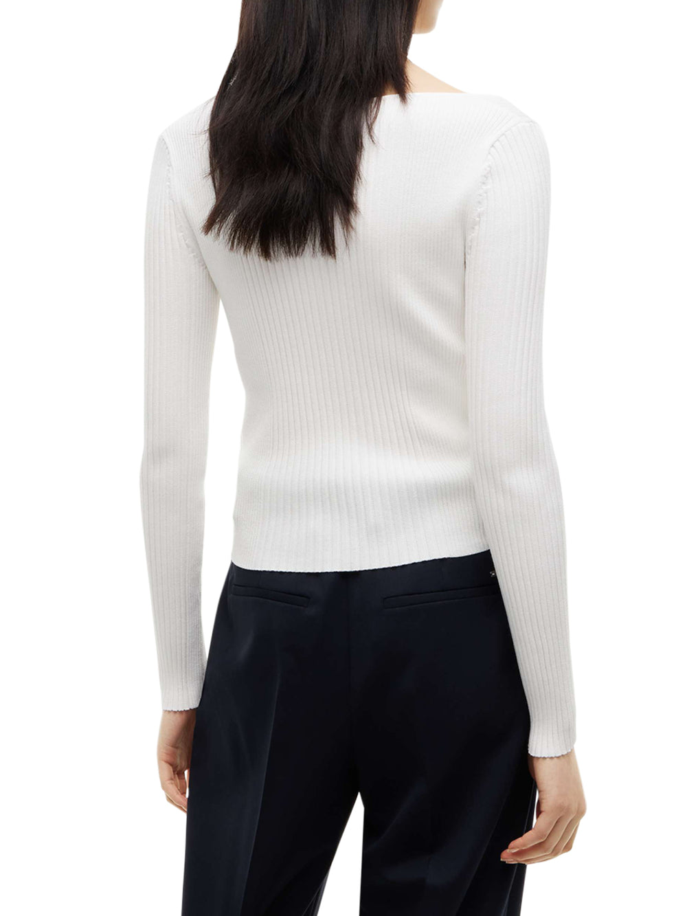 TOMMY JEANS 2USCITA Maglia Tommy Jeans In Tinta Unita - Bianco