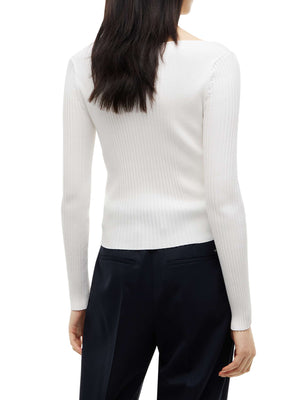 TOMMY JEANS 2USCITA Maglia Tommy Jeans In Tinta Unita - Bianco