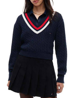TOMMY JEANS 2USCITA Maglia Tommy Jeans DW0DW23550 - Navy