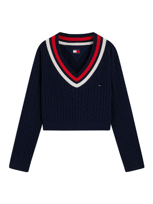 TOMMY JEANS 2USCITA Maglia Tommy Jeans DW0DW23550 - Navy
