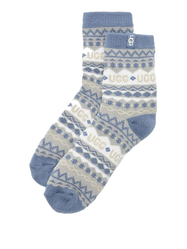 UGG Calzini Ugg Cressida Cozy Quarter Celeste