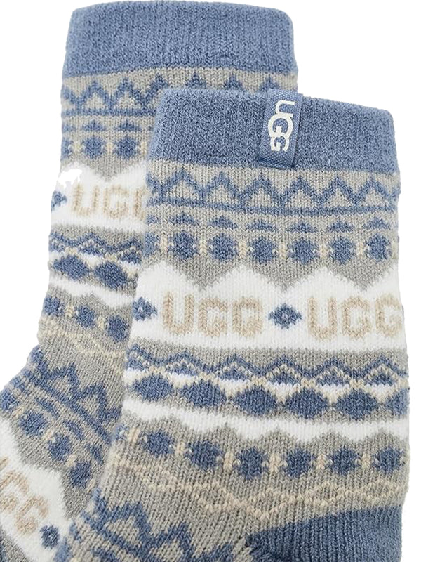 UGG Calzini Ugg Cressida Cozy Quarter Celeste
