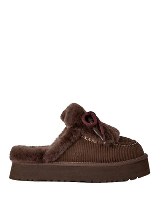 Ugg Ciabatte Disquette Heritage Ugg - Marrone