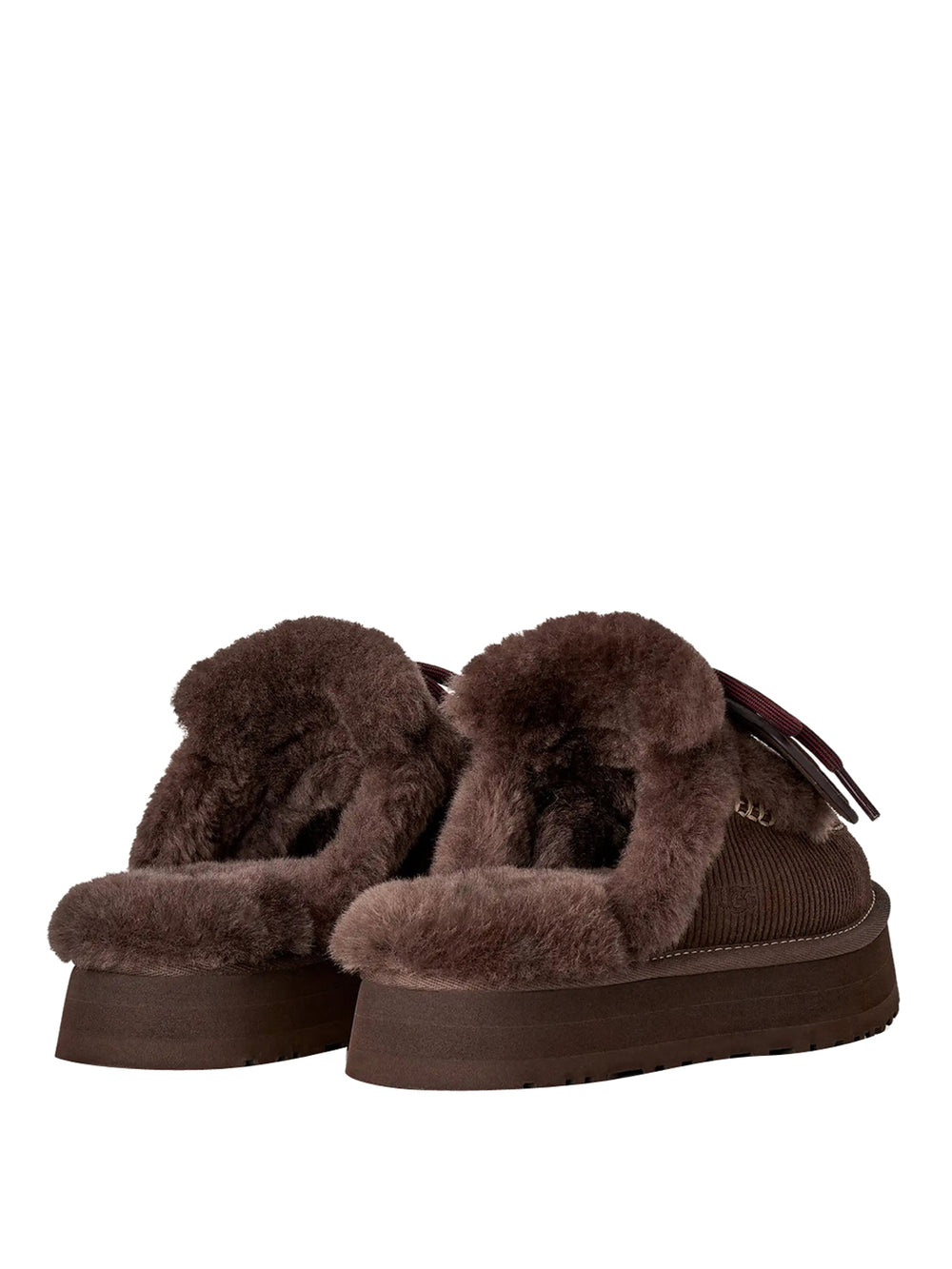 Ugg Ciabatte Disquette Heritage Ugg - Marrone