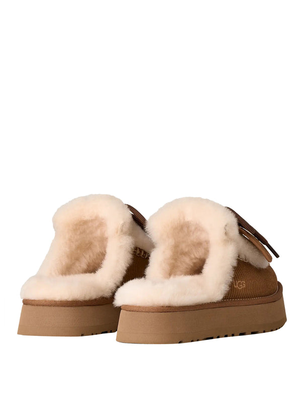 Ugg Ciabatta Disquette Heritage Ugg - Chestnut