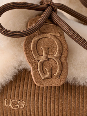Ugg Ciabatta Disquette Heritage Ugg - Chestnut