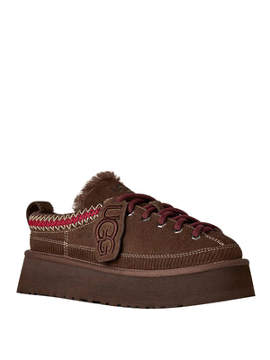 Ugg Sneakers Ugg Heritage Lace-Up Slipper - Marrone