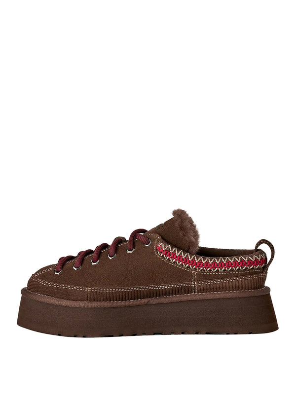 Ugg Sneakers Ugg Heritage Lace-Up Slipper - Marrone